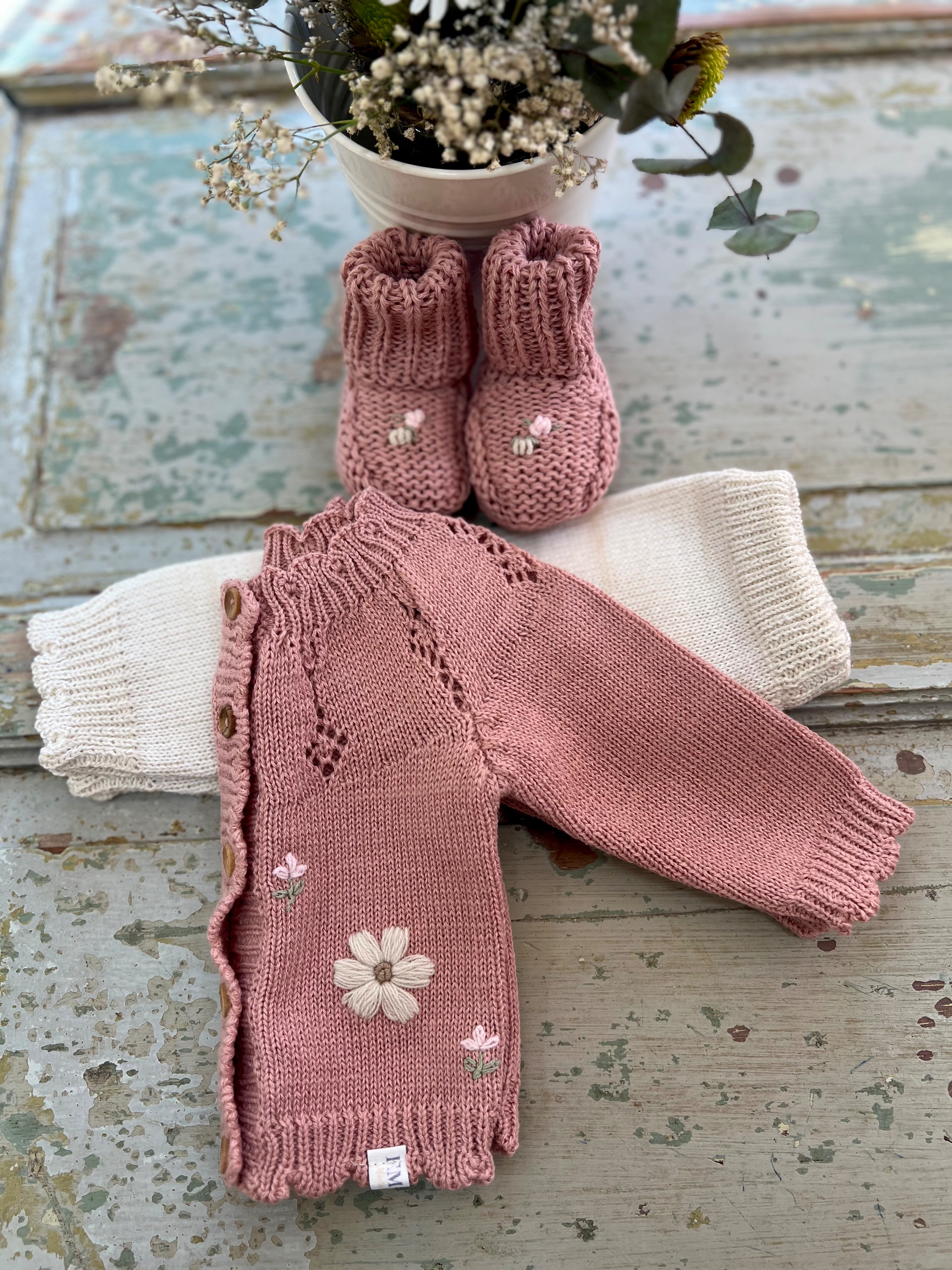 Conjunto Dolce Rosa viejo