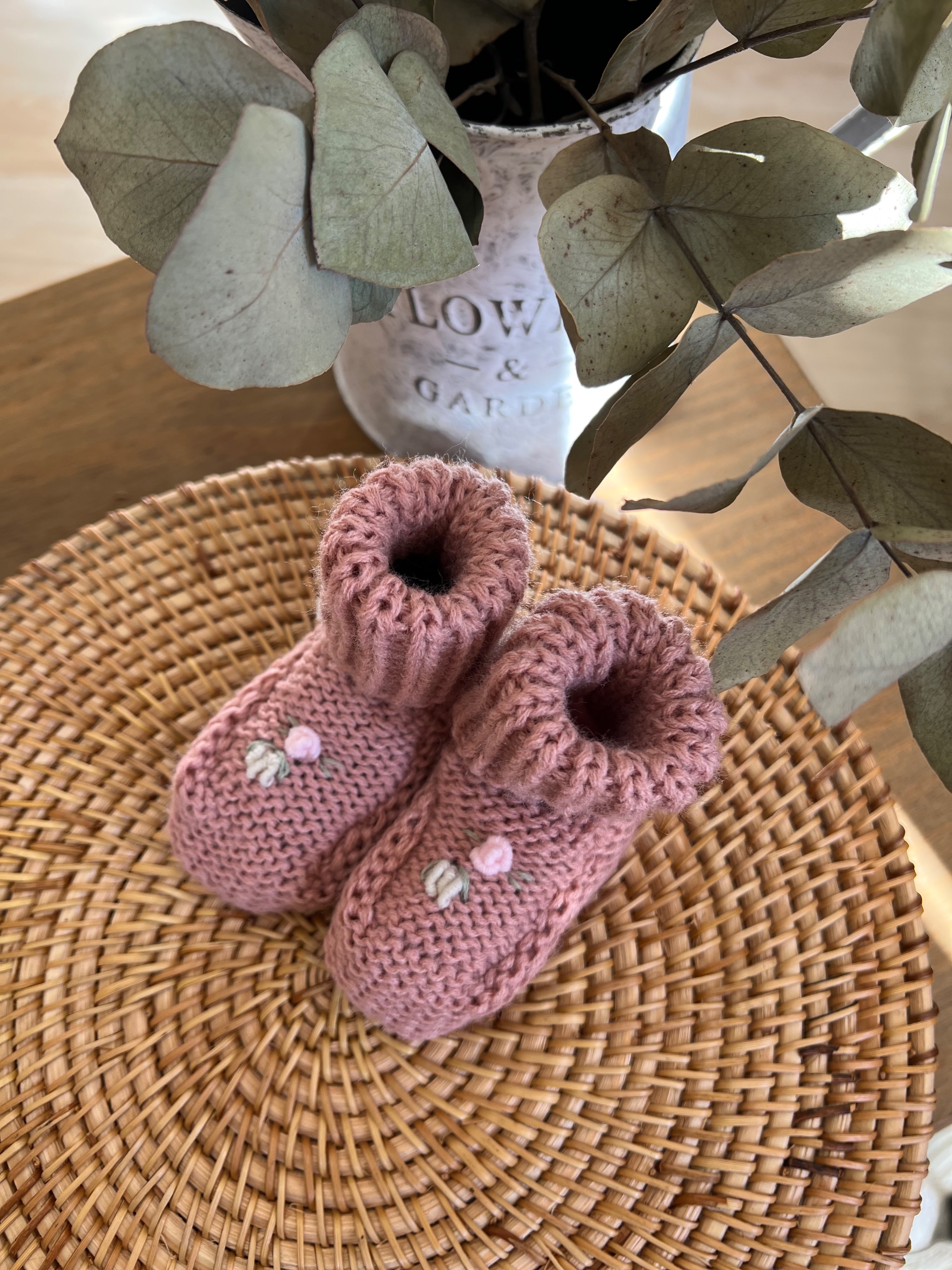 Zapatos tejidos dralón bordados